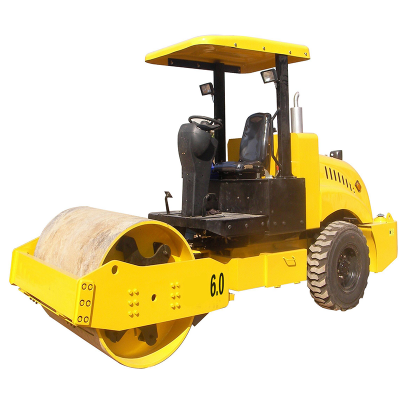 High efficiency double drum 6 ton road roller hot sale